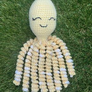 Oferta Especial: Muñeco de <span class=keywords><strong>Pulpo</strong></span> Amigurumi Tejido a Mano 100% <span class=keywords><strong>para</strong></span> Bebés, Juguete de Peluche de <span class=keywords><strong>Pulpo</strong></span> Amigurumi, Regalos <span class=keywords><strong>para</strong></span> Bebés - Product Image 5