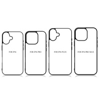 Coque de téléphone portable personnalisable en TPU 2D pour sublimation, antichoc, pour iPhone 16/16 Plus/16 Pro/16 Pro Max