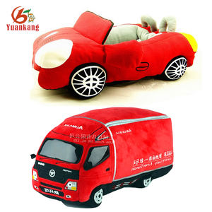 Camion de <span class=keywords><strong>pompier</strong></span>/ambulance/voiture de course/hélicoptère/autobus scolaire/réservoir/avion/camion à ordures en peluche jouet drôle personnalisé - Product Image 3