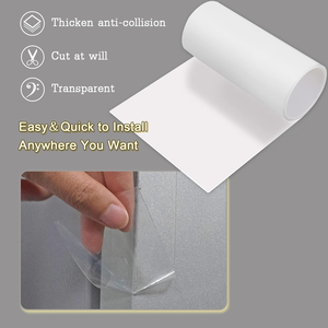 Anti-Scratch köpek kapı Scratch Shield kedi Scratch mobilya koruyucu PVC şeffaf kapı koruyucu - Product Image 2