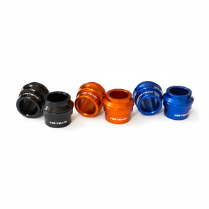 125 FANTIC XE 21-23 distanziatori ruota anteriore rosso 20mm e 15mm in lega e alluminio adattatore ruota - Product Image 1
