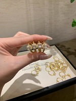 Best-seller transfrontalier : Nouvelle bague gourde vintage de style chinois pour femme, bague ouverte polyvalente de luxe haut de gamme et de niche