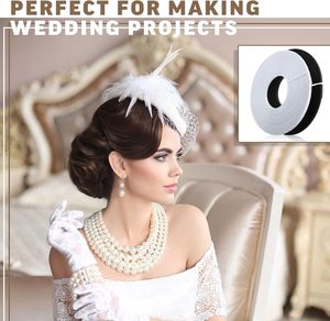 Venta al por mayor de varillas de poliéster tejidas de 4mm, 6mm, 8mm, 10mm, 12mm, 15mm para vestidos de novia - Product Image 5
