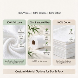ผ้าเช็ดหน้าแบบใช้แล้วทิ้ง AB Pearl Textured แบบแห้งและเปียก บรรจุ 60 ชิ้น/กล่อง ผลิตจากใยไผ่ย่อยสลายได้ สำหรับดูแลผิวหน้าและการเดินทาง - Product Image 6