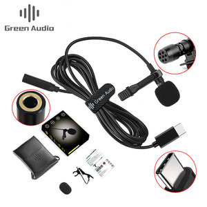 Type C Mini Lapel Lavalier Clip-on Condenser Microphone <strong>Mic</strong> for Android IOS Mobile Phone <strong>USB</strong> Microphone with 2M Length EPT Cable - Product Image 6