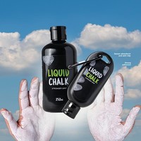 Craie liquide sportive antidérapante en poudre de carbonate de magnésium à séchage rapide et sans poussière pour l'escalade, l'haltérophilie, la gymnastique et la pole dance