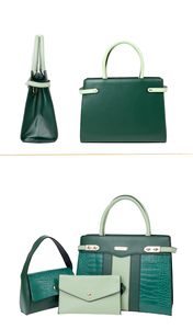 Jiali <span class=keywords><strong>QAZA</strong></span> Grand Sac Fourre-Tout Bandoulière 3-en-1 en Cuir PU, Sacs à Main Fantaisie pour Femme - Product Image 6