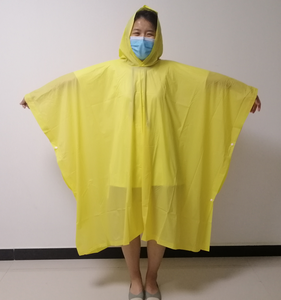 Poncho de <span class=keywords><strong>Lluvia</strong></span> Reutilizable de PVC con Logotipo Personalizado al por Mayor para Adultos, Impermeable, con Capucha, para Eventos al Aire Libre, Senderismo y Viajes - Product Image 2