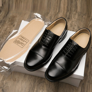 รองเท้าหนังผู้ชายแบบทางการ สีดำ ทรงอ็อกซ์ฟอร์ด สำหรับใส่ทำงาน หนังแท้ ใส่ได้ทั้งฤดูใบไม้ผลิและฤดูใบไม้ร่วง - Product Image 3