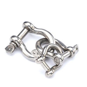 Manille de levage en acier inoxydable BNS, haute résistance, boucle de chaîne M4-M25 SS304 SS316, moderne pour l'extérieur - Product Image 3