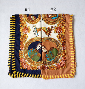 Chine usine nouvelle <span class=keywords><strong>robe</strong></span> 110*110cm wrap tippet <span class=keywords><strong>etole</strong></span> echarpe personnes impression femmes polyester coton carré russe écharpes châles - Product Image 6