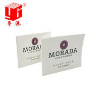 Étiquettes en vinyle thermosensibles personnalisées GH-printing, marque OME, imprimées, autocollantes, estampées à chaud en or, pour l'emballage de bouteilles de vin
