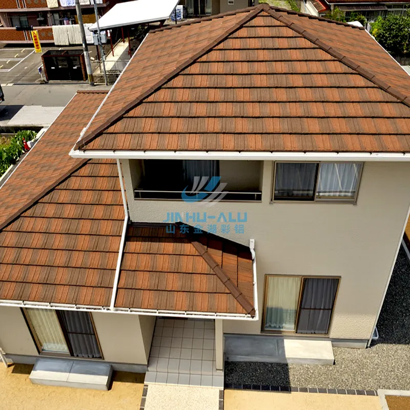 0.3 Mét Màu Đá Tráng Kim Loại Roof Tile Phụ Kiện Giá Nhà Vật Liệu Xây Dựng Lợp Giá