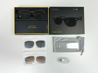 Lunettes intelligentes S2MAX, 500W pixels, prennent en charge l'enregistrement photo, la traduction IA.