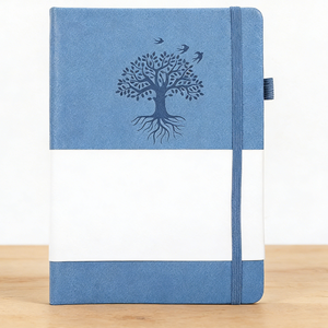 Carnet de notes/agenda à couverture rigide personnalisé avec bande élastique, grille à pois épaisse de qualité supérieure, gamme de couleurs complète, 2026 - Product Image 6