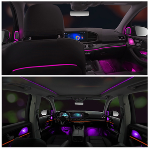 ICarsin para Mercedes Benz GLE W167 <span class=keywords><strong>GLS</strong></span> X167, Luz Ambiental Mágica, Nueva Luz Ambiental LED Symphony para Automóvil, Accesorios - Product Image 5