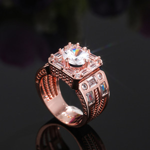 Anello dal Design a Fascia Larga, Anello Classico da Dito per Uomini e Donne - Product Image 6