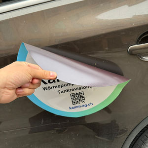 לוגו מודפס מותאם אישית מדבקה מגנטית לרכב מגנט לפרסום - Product Image 2