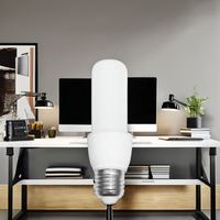 Ampoule LED E27 de haute qualité, super luminosité 5W 7W 10W, corps en aluminium et plastique, couleur blanche, alimentation CA, vente en gros E14