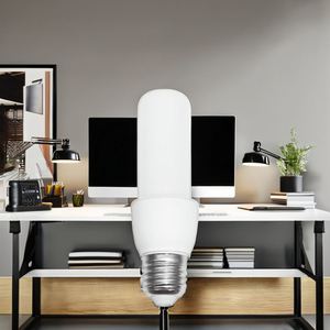 Ampoule LED E27 de haute qualité, super luminosité 5W 7W 10W, corps en aluminium et plastique, couleur blanche, alimentation CA, vente en gros E14 - Product Image 4