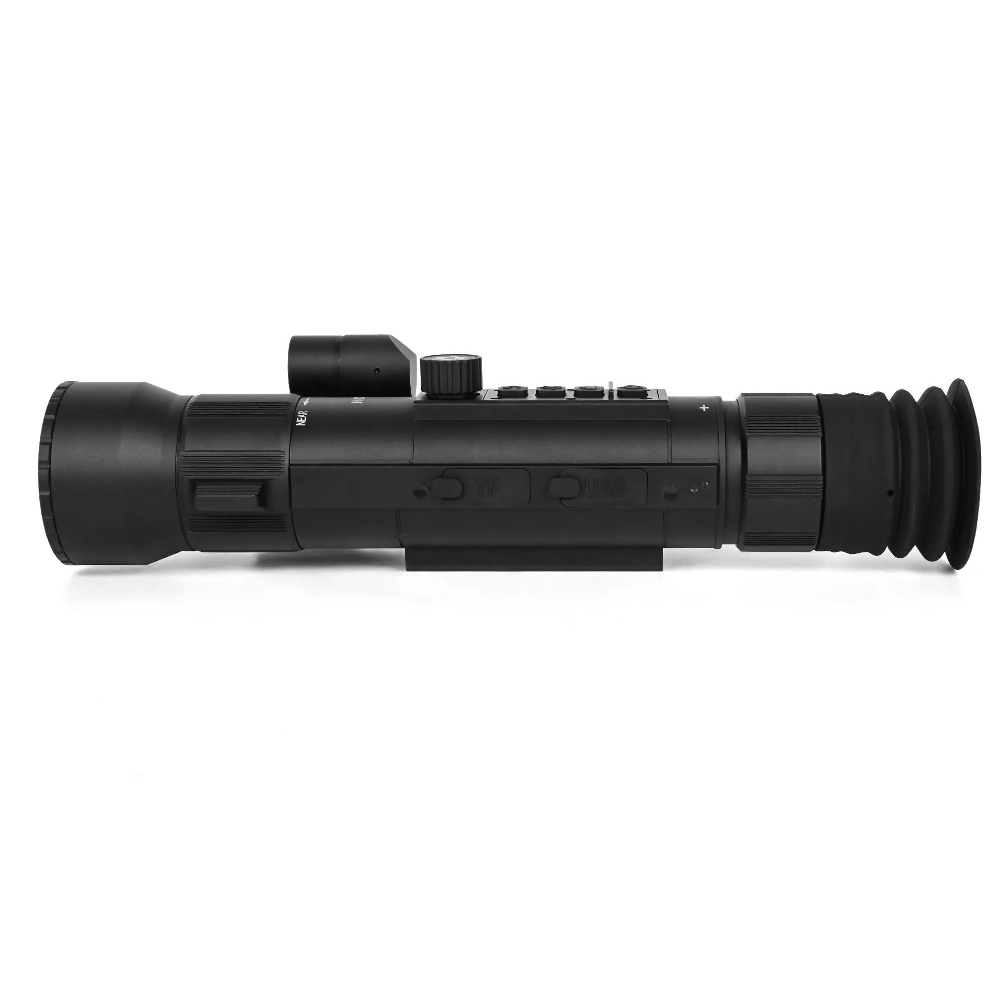 SC02 LRF 6X ~ 48X monokuler optik, teropong optik penglihatan malam digital dengan LRF dan tampilan OLED B/C 1024x768