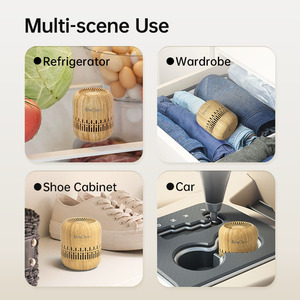 Charbon Actif Éliminateur d'Odeurs pour Réfrigérateur Domestique, Purificateur d'Air pour Frigo, Désodorisant pour Armoires à Chaussures - Product Image 2