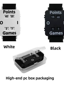Marcador de Puntos Portátil para Tenis, Pulsera con Banda de Resistencia y Contador de Puntos y Juegos para Seguimiento Deportivo, Uso en Todas las Estaciones - Product Image 2