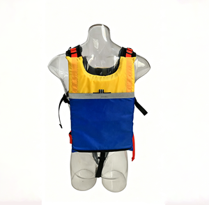 Chaleco <span class=keywords><strong>Salvavidas</strong></span> Universal con Correas para las Piernas - Chaleco <span class=keywords><strong>Salvavidas</strong></span> Amarillo y Azul de Alta Visibilidad para <span class=keywords><strong>Salvavidas</strong></span> y Seguridad Marítima - Product Image 4