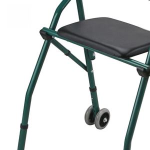Andador plegable Silla de Andador de dos ruedas Carro Andador plegable <span class=keywords><strong>Rollator</strong></span> con asiento - Product Image 4