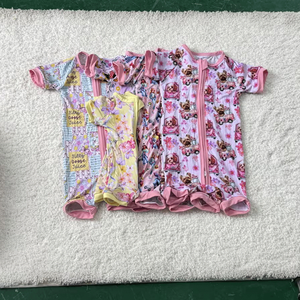 반팔 대나무 아기 필수품 지퍼형 - 저자극성 & 편안함 - Product Image 6