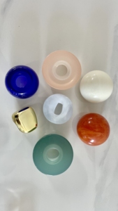 Topi parfum baru penutup wangi berbentuk bola Resin kristal warna-warni untuk botol kaca untuk menambahkan gaya Koleksi parfum Anda - Product Image 6
