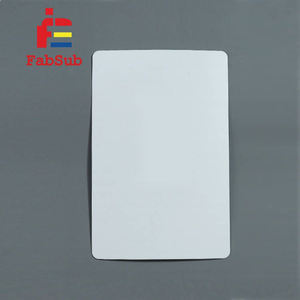นามบัตรพลาสติกเปล่าแบบระเหิดสำหรับการพิมพ์สีขาวบัตร PBT โปรโมชั่นของขวัญโลโก้ DIY - Product Image 4