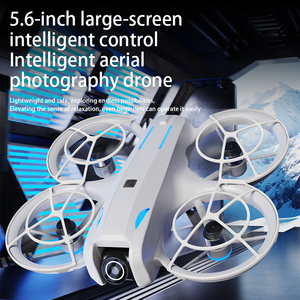 Mini-drone L105 sans balais avec double caméra, protection intégrale, vol stationnaire par flux optique, retournement <span class=keywords><strong>à</strong></span> 360°, WiFi FPV, quadricoptère RC sécurisé pour enfants. - Product Image 3