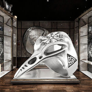 Heren Vintage Skull <span class=keywords><strong>Bird</strong></span> Ringen Fabriek Nieuw Ontwerp Rvs Retro Punk Stijl Sieraden Voor Bruiloft Of Verloving - Product Image 2