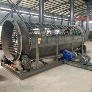 Máy sàng than & máy sàng rung quay tròn dạng trống cho máy tách cát, động cơ là thành phần cốt lõi - Product Image 2