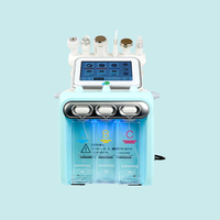 Appareil de microdermabrasion haute fréquence, jet peel, oxygénation pour le rajeunissement de la peau du visage, nettoyage des pores, usage commercial, prise EU
