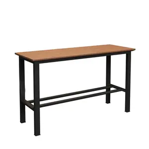 Set Tavolo da Pranzo Alto Stile Bar Moderno Mingmeng Furniture, Sgabelli da Bar di Lusso Personalizzabili - Product Image 3