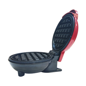 <span class=keywords><strong>Mini</strong></span> gaufrier électrique rond antiadhésif multifonction portable personnalisé mignon - Product Image 4