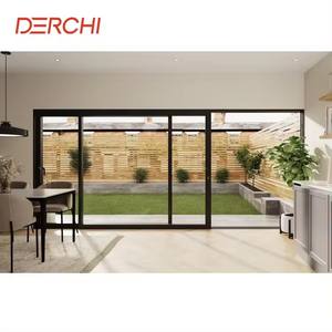 DERCHI stile asiatico finestre e porte esterne porta d'ingresso pieghevole patio scorrevole porta bifold - Product Image 1