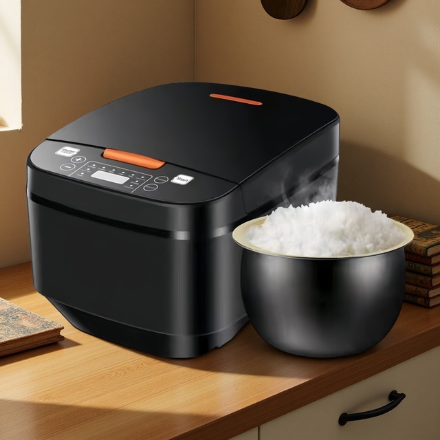 Best-Selling 5L Intelligent Electric Rice Cooker with Reservation Timing Multi-Functional for Home Hotel and RV