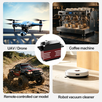 Servo Digital Brushless ABASS 2.84Nm untuk Lengan Robot Humanoid, UAV, dan Sambungan Robot OEM ODM