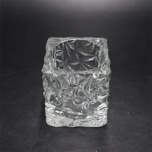 Jiqsaw Pantalla de lámpara de aceite chimenea de vidrio cristal de la lámpara de sombra