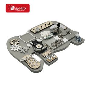 มอนเตสซอรี่ของเล่นฝึกประสาทสัมผัสกระดานไม่ว่างสำหรับเด็กวัยหัดเดิน W12D558กิจกรรมการเรียนรู้ - Product Image 6