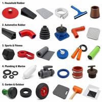 Vente en gros de joints d'étanchéité en caoutchouc personnalisés NBR, silicone, EPDM, FKM, diaphragmes moulés par injection, pièces de compression découpées Uplastech U007