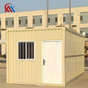 Casa <span class=keywords><strong>Container</strong></span> Pieghevole in Cartone Ondulato 20ft con Design Antivento per Dormitorio del Personale, Alloggio Prefabbricato - Product Image 5