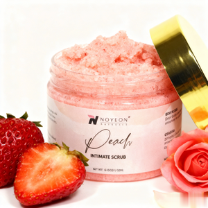 발렌타인 데이 한정판 맞춤 개인 라벨 복숭아 요니 스크럽 케어 딸기 질 오일 여성 케어 로즈 요니 워시 - Product Image 5
