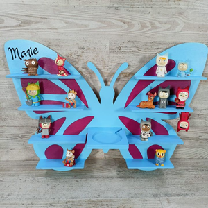 Cadres muraux à motifs animaliers pour garçons et filles Décoration pour enfants Boîte en bois Tony - Product Image 2