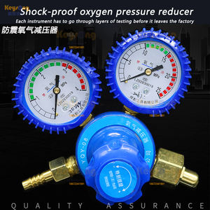 <span class=keywords><strong>Manomètre</strong></span> de chauffage au dioxyde de carbone, compteur d'<span class=keywords><strong>oxygène</strong></span>, compteur d'<span class=keywords><strong>acétylène</strong></span>, compteur d'azote, compteur de propane, raccords de vanne de réduction de pression d'argon - Product Image 6