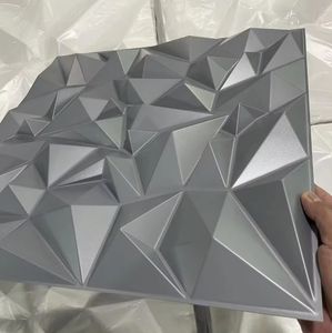 Paredes decorativas Papel pintado interior barato Paneles de pared 3D Panel moderno Dinding Papan 3D/Revestimiento de pared Pvc Diseño de modelo 3D - Product Image 1