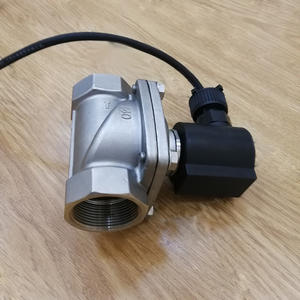 ステンレス鋼真鍮空気圧油圧ガソレノイド12v 24v 220v 3Way 1/2インチステンレス水空気ミニ水ソレノイドバルブ - Product Image 5